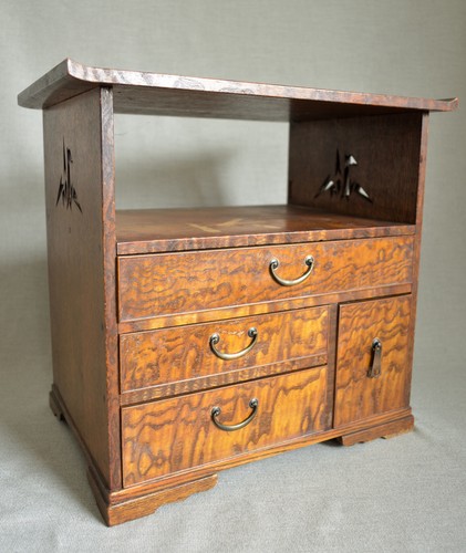 Antique japanese wooden small - japanese,